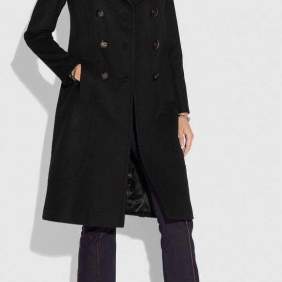 Brand New Coach Wool Coat, 8